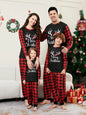 Merry Christmas Family Pajamas Set Plaid Print Long Sleeve 2 Pcs Suit Adults Kids Matching Clothes Soft Cute Sleepwear Xmas Look