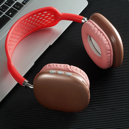 Wireless Headphones Bluetooth Headset with Mic Noise Cancelling Headsets Stereo Sound Earbuds Sports Headphones Supports TF