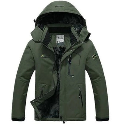 Winter Parka Men Windbreak plus Thick Warm Windproof Fur Coats Male Military Hooded Anorak Jackets Men'S Winter Jackets