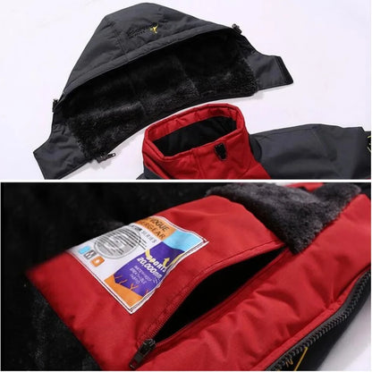 Winter Parka Men Windbreak plus Thick Warm Windproof Fur Coats Male Military Hooded Anorak Jackets Men'S Winter Jackets