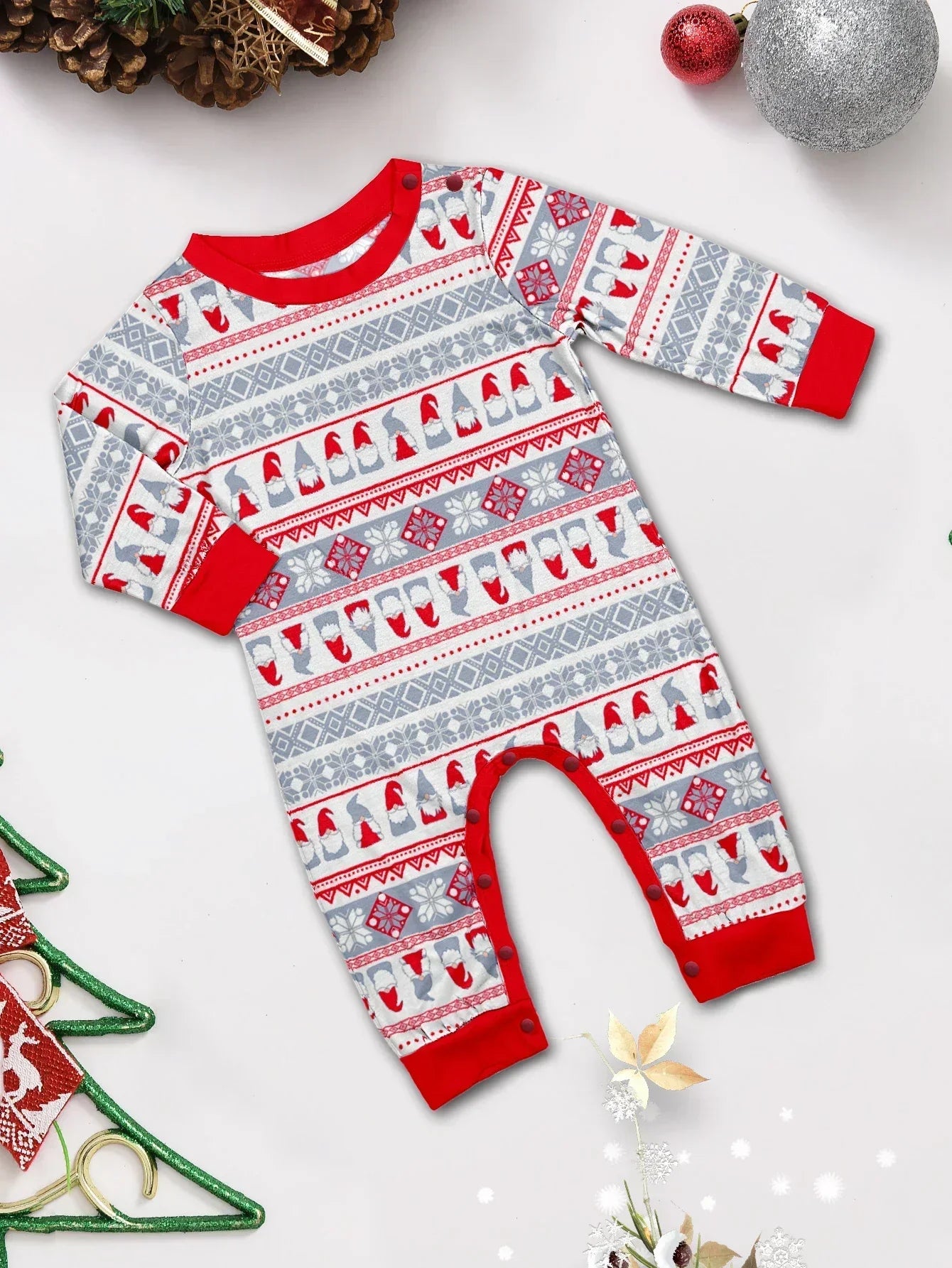 Merry Christmas Santa Claus Print Parent-Child Matching Pajamas Set Soft Cute Boys Girls Clothing Sets Pyjamas Xmas Family Look