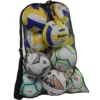 1PC 72 * 100CM Large Capacity Drawstring Drawstring Sports Bag Basketball Storage Mesh Volleyball Mesh Football Bags Accessories