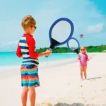 Tennis Racket Set Kids Sports Toys Badminton Rackets Outdoor Childrens Lightweight Durable EVA Material Parent Child Game