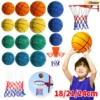 Silent Basketball Quiet No Noise High Density Soft PU Foam Squeezable Ball Indoor Mute Bouncing Basketball Children Sports Toys